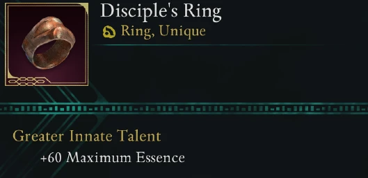 avowed disciples ring